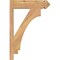 Ekena Millwork Imperial Smooth Arts and Crafts Outlooker, Western Red Cedar, 5 1/2"W x 18"D x 26"H OUT06X18X26IMP03SWR - alternate 3